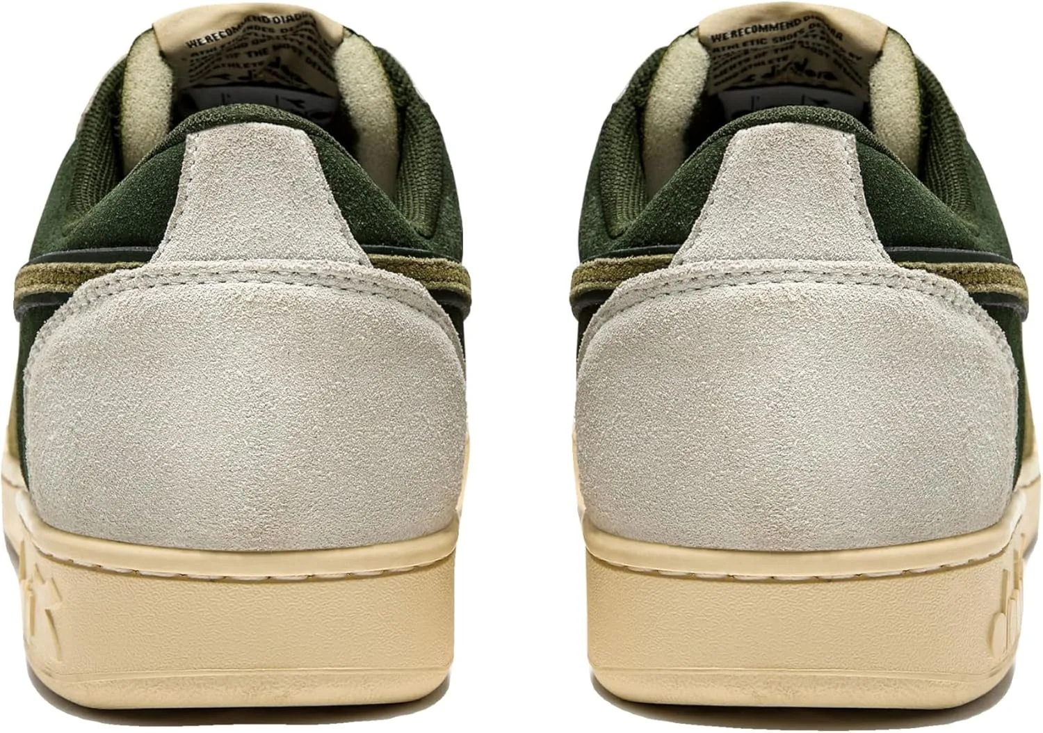 Кроссовки Diadora Unisex Magic Low из замши, белый — фото 3