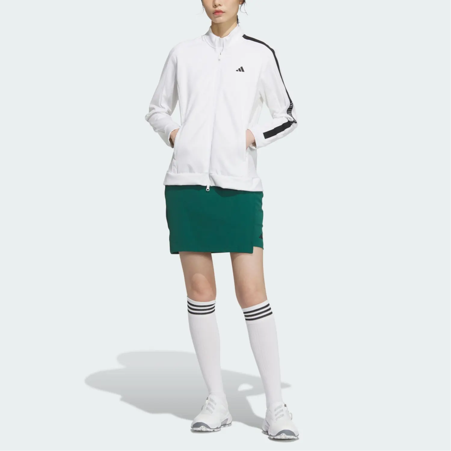 Adidas Куртка Cold.Rdy с длинным рукавом женская белая, White — фото 4