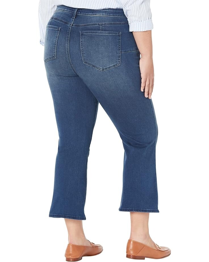 

Джинсы Nydj Plus Size Fiona Uplift Slim Flare Ankle in Dazzling, цвет Dazzling