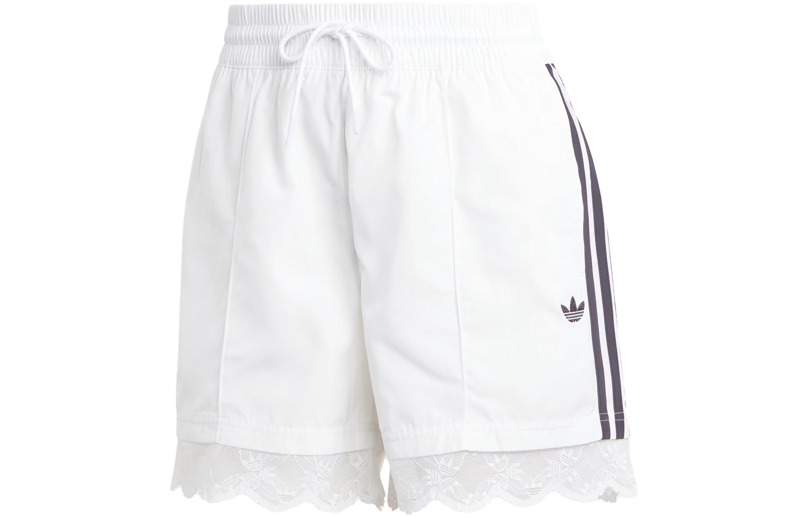 

Женские белые повседневные шорты Adidas Originals