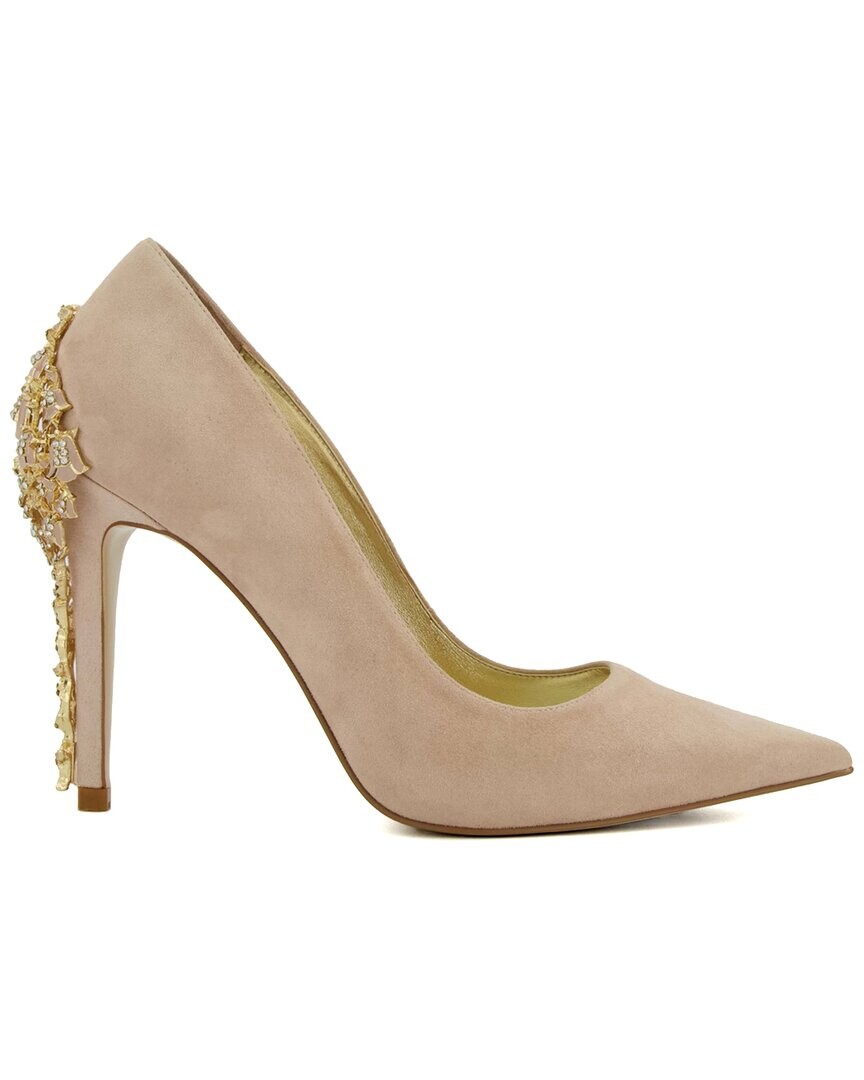 Кожаные туфли-лодочки Dune London Audleys, цвет Nude