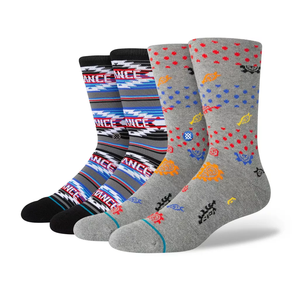 

Мужские носки STANCE x WADE с логотипом в горошек, 2 пары