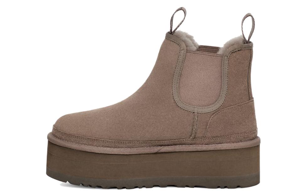 Ботинки короткие женские UGG Neumel, каштановый