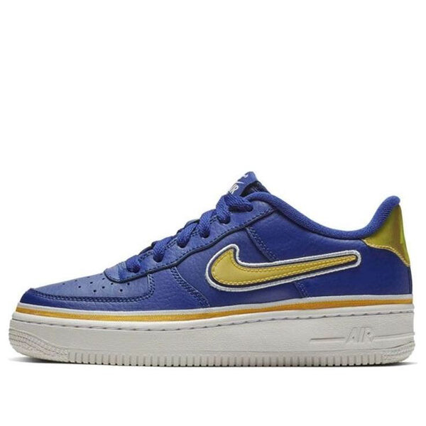 

Кроссовки air force 1 low '07 lv8 'royal gold' Nike, синий