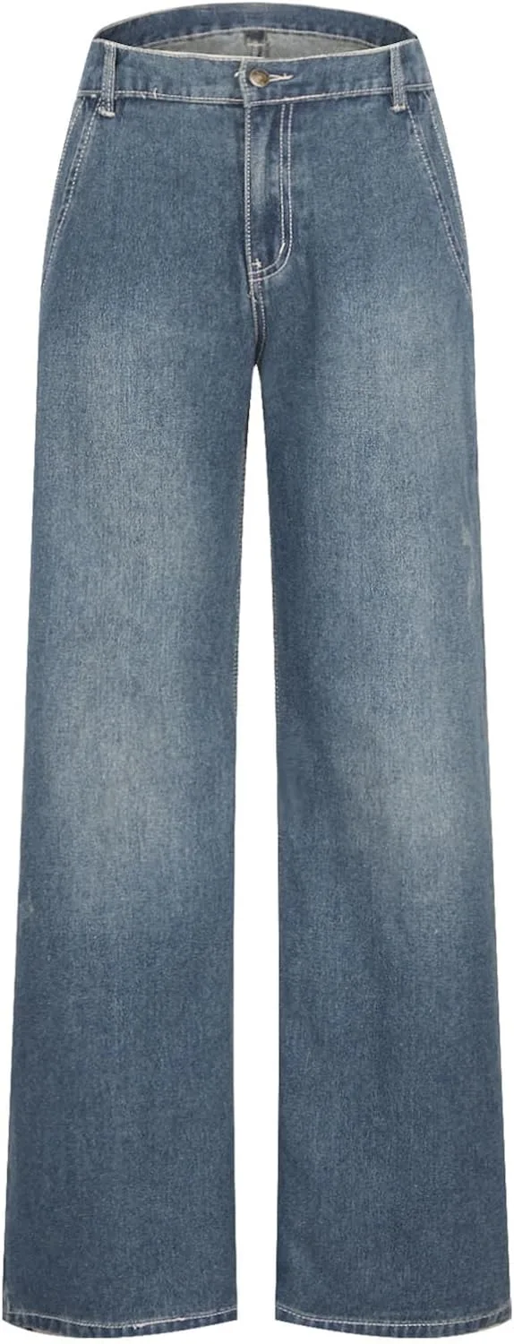 Джинсы для женщин Relax Fit Baggy Bootcut — фото 3