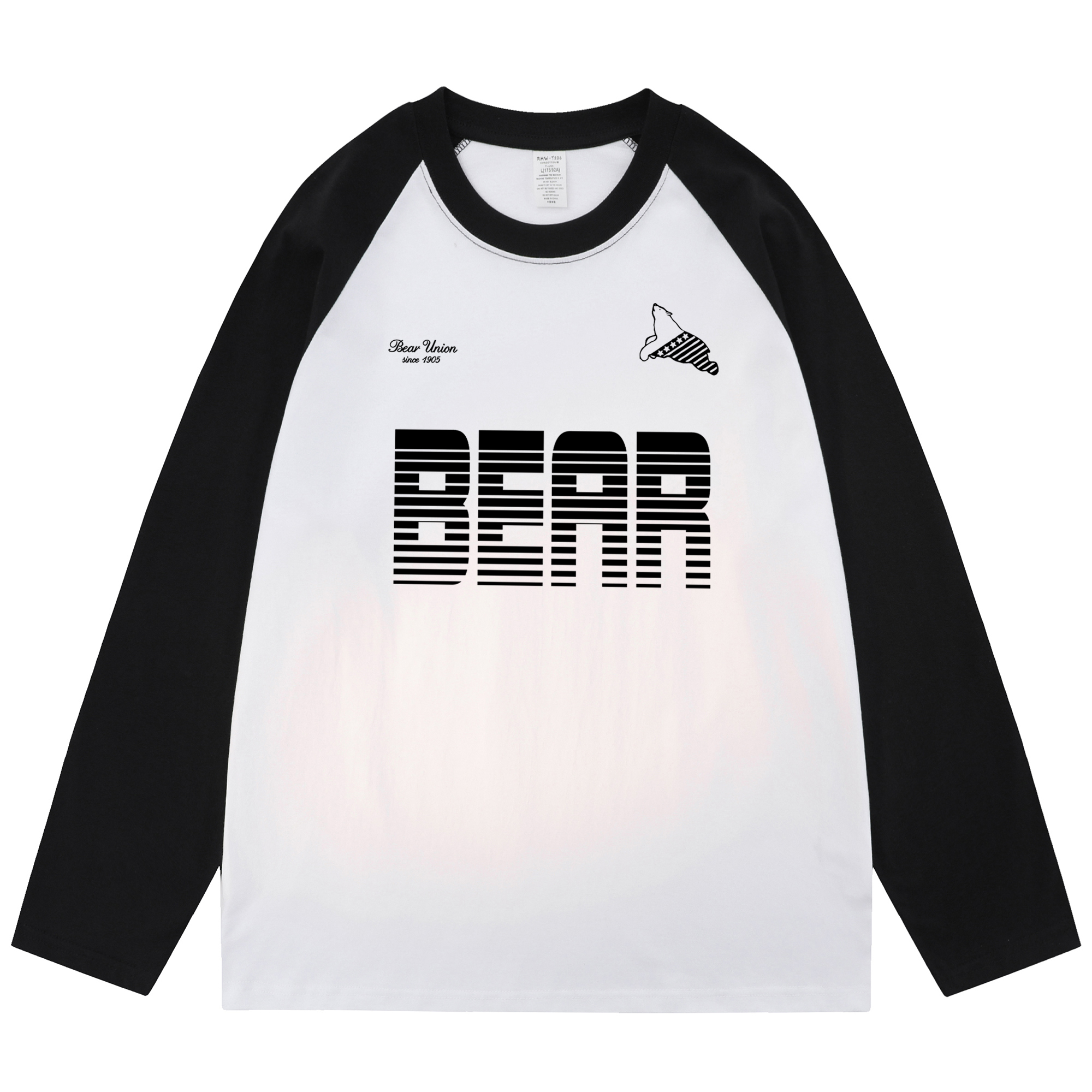

Футболка унисекс BEAR UNION, Burgundy & Apricot