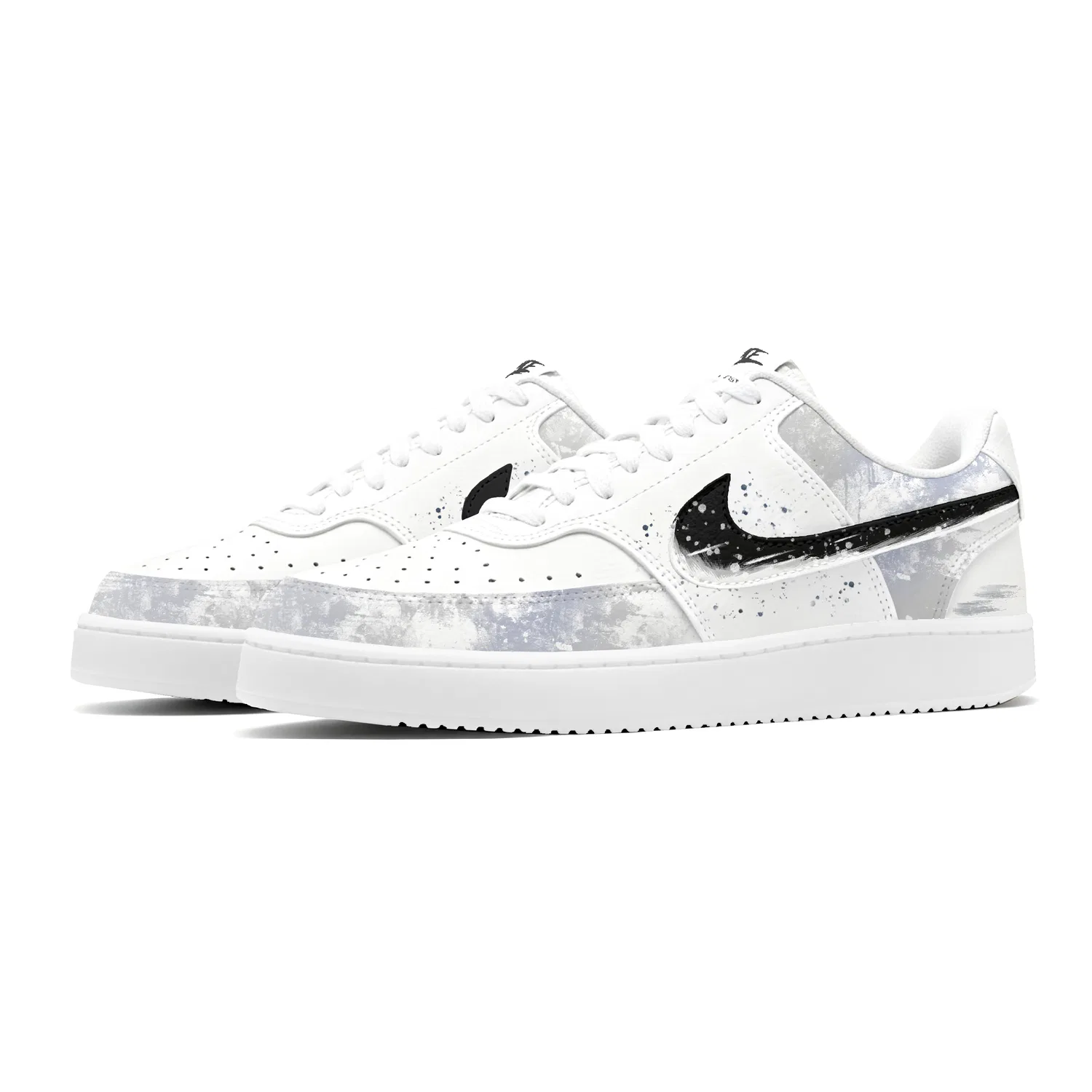 Кеды Nike Court Vision 1 White Gray — фото 4