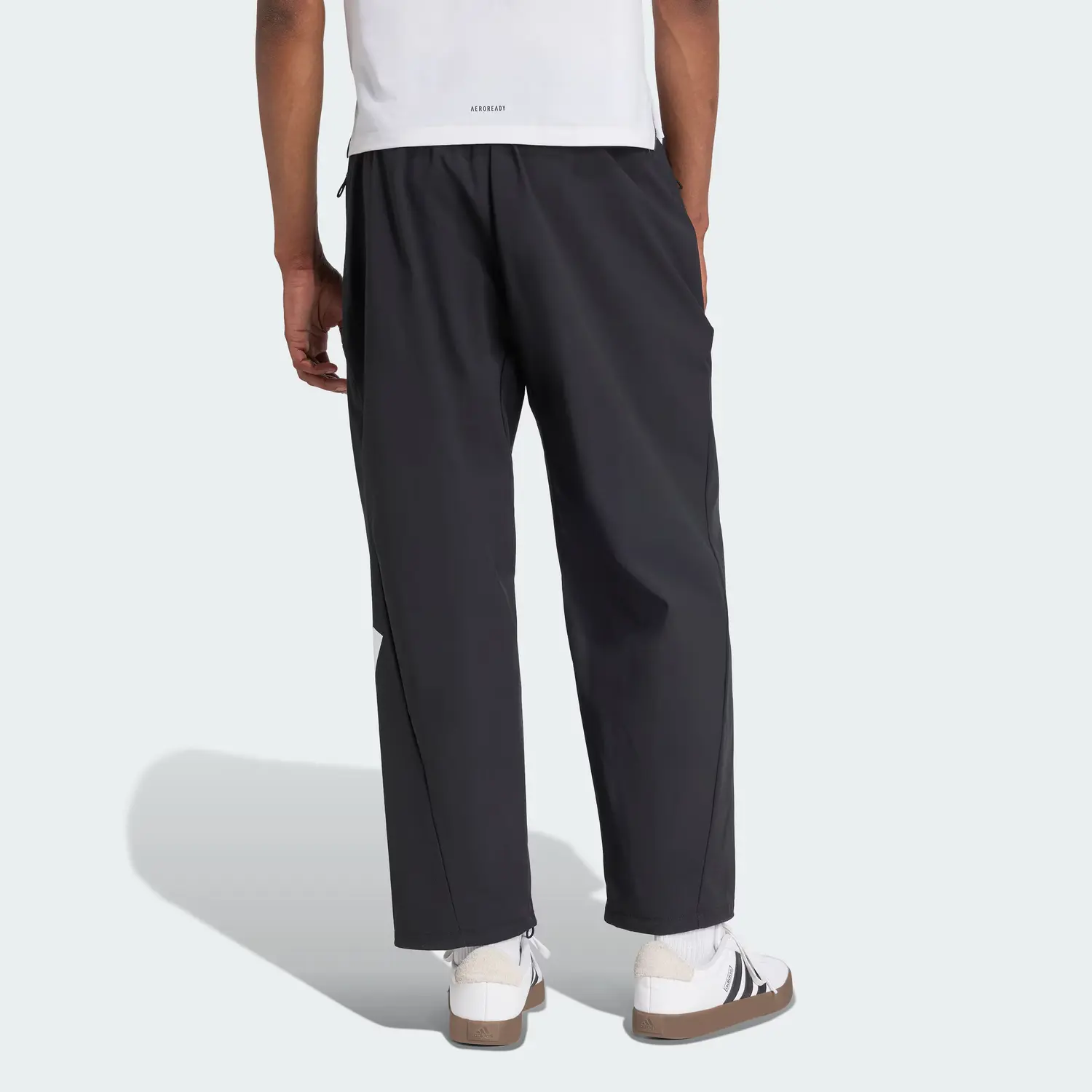 Штаны True Healing Series SS25 ZNE WOVEN JOGGERS мужские повседневные Adidas, черно-белый — фото 3