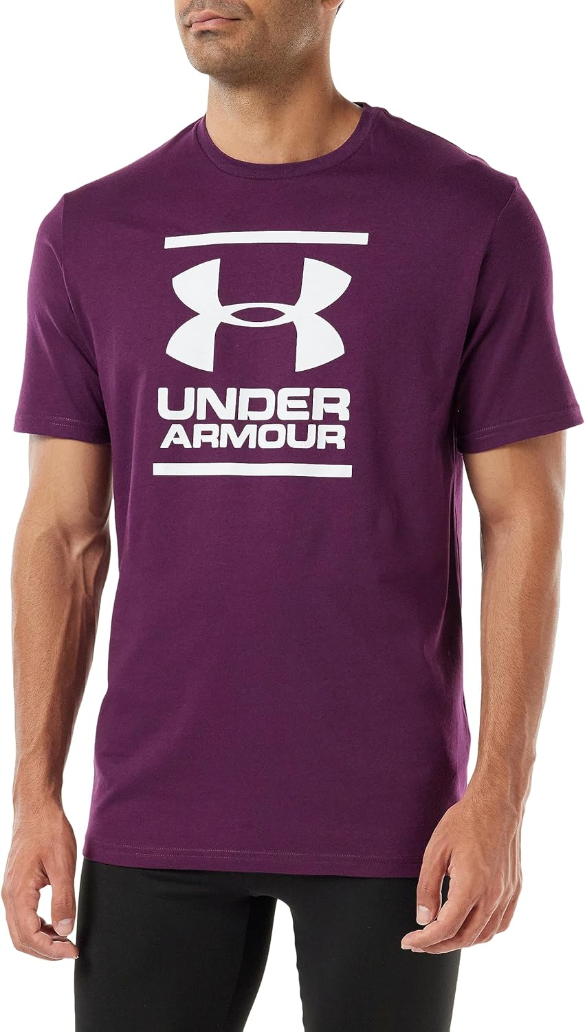 

Футболка с коротким рукавом Under Armour Men's Global Foundation, (572) Purple Stone/Gray Mist/Gray Mist, Фиолетовый, Футболка с коротким рукавом Under Armour Men's Global Foundation, (572) Purple Stone/Gray Mist/Gray Mist