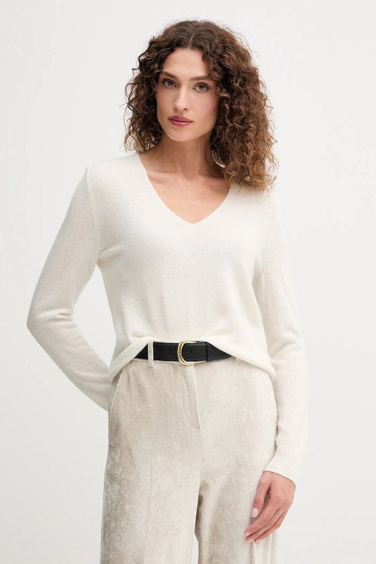 

Шерстяной свитер United Colors Of Benetton, бежевый