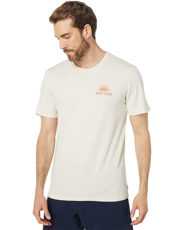 

Футболка Rhythm Awake Short Sleeve T-Shirt, естественный