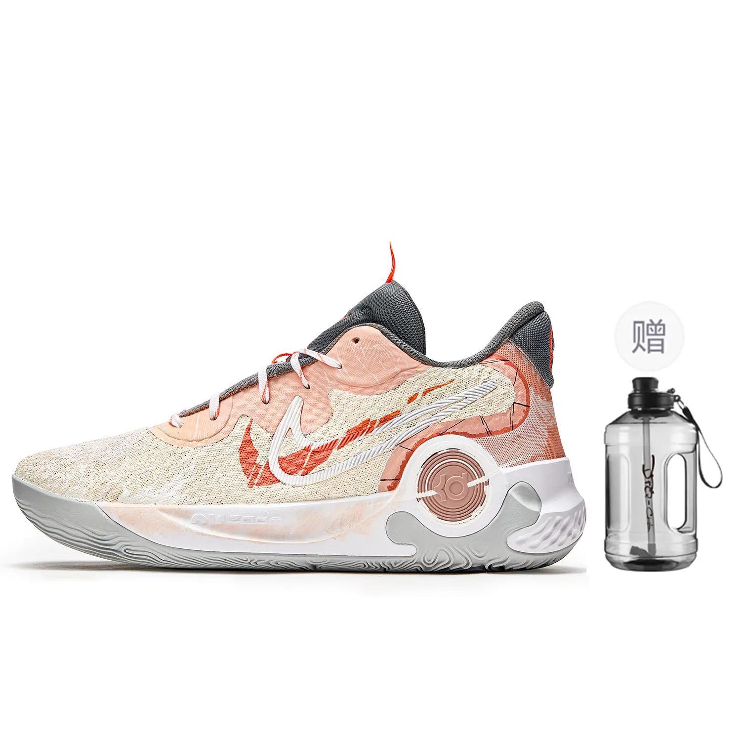 

Баскетбольные кроссовки KD Trey 5 IX Basketball Shoes Unisex Mid-Top Orange/White Nike