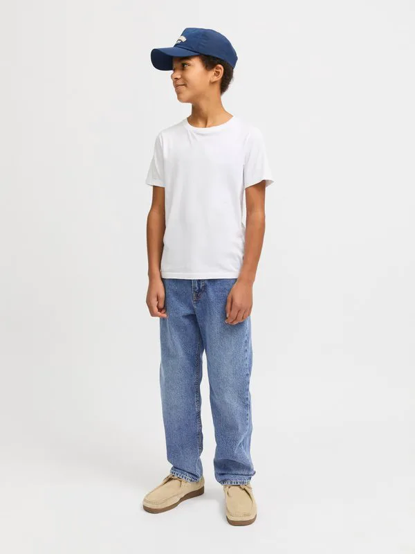 Прямые джинсы криса Jack & Jones Junior, Blue Denim — фото 2