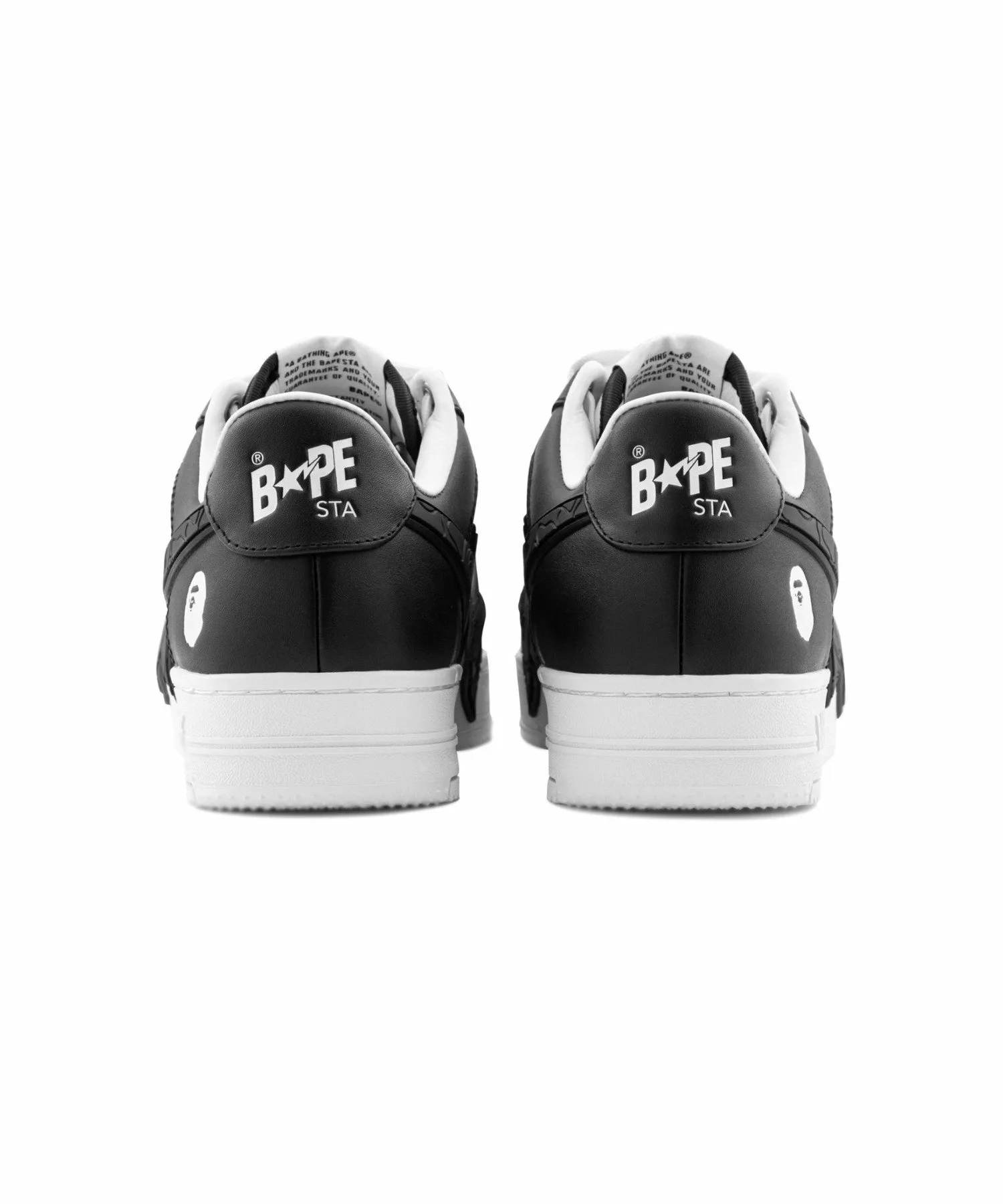 BAPE STA OS #2 A BATHING APE, BLACK — фото 3