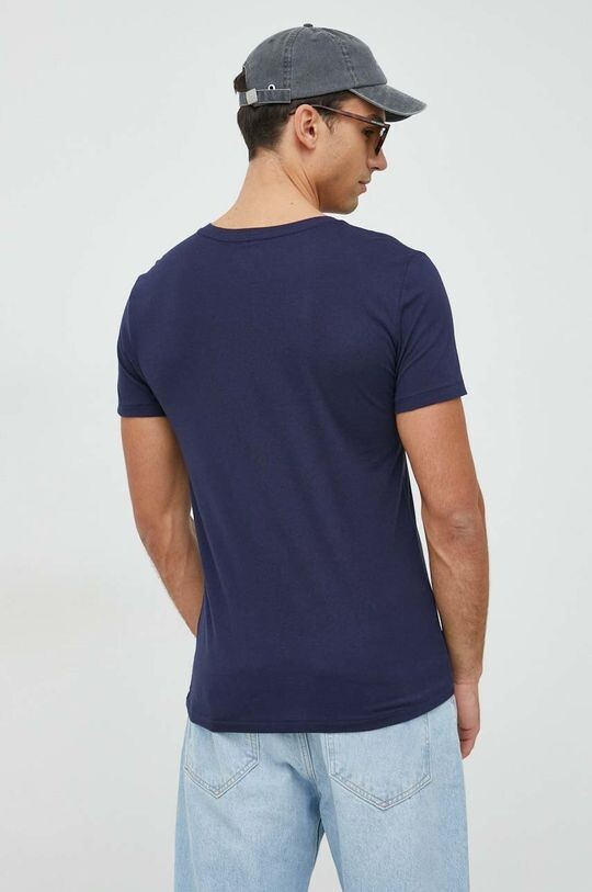 Комплект хлопковых футболок , 3 шт. Polo Ralph Lauren, темно-синий — фото 3