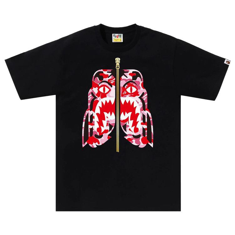 

Футболка BAPE ABC Camo Tiger Tee, Black/Pink