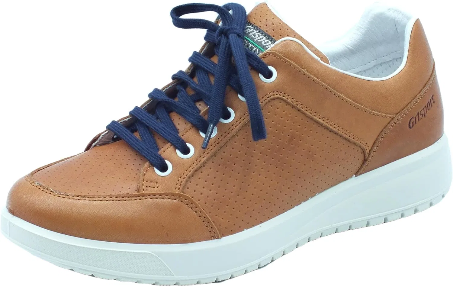 Мужские кожаные туфли Grisport Active 43600eN74 из натуральной кожи коричневого цвета, с антистатическими свойствами
