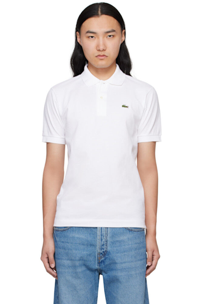 

Белая классическая рубашка поло Original L.12.12 Lacoste