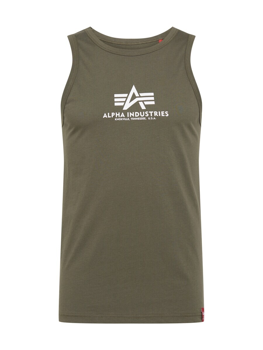 

Майка ALPHA INDUSTRIES Regular fit Shirt, оливковый