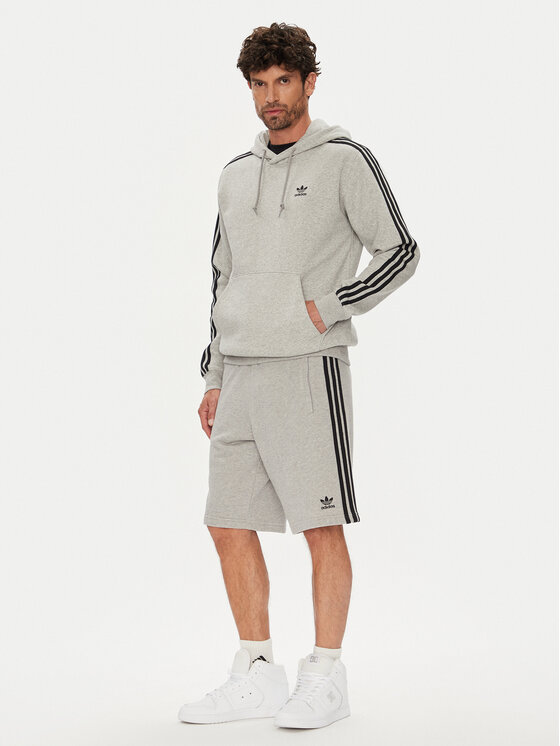 Спортивные шорты regular fit adicolor 3-Stripes JY1381 Adidas, серый — фото 2