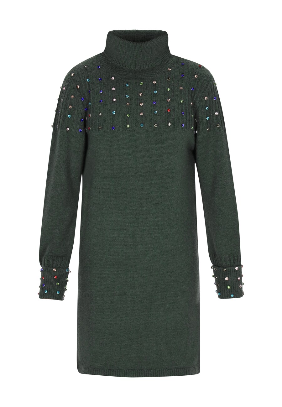 

Вязаное платье faina, цвет Fir/Light green