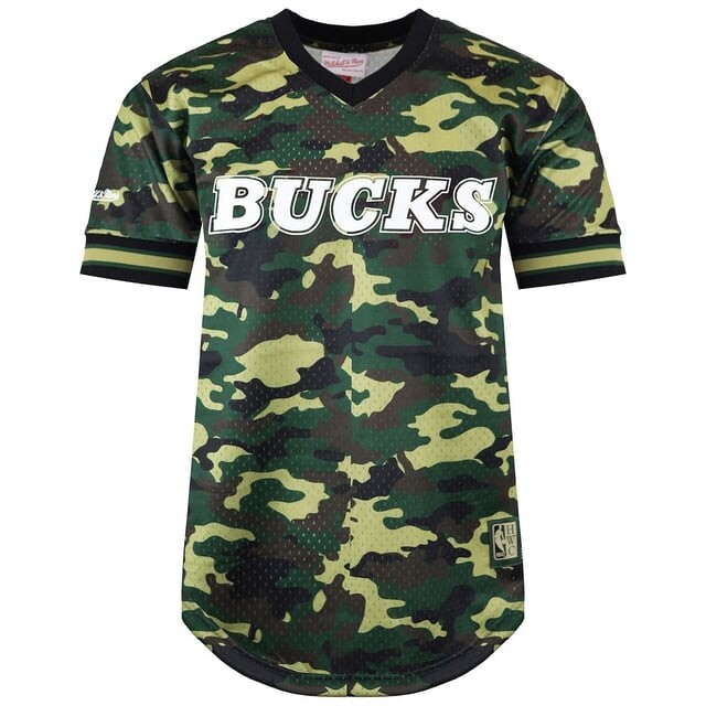 

Мужская футболка Mitchell & Ness Milwaukee Bucks Mitchell And Ness, мультиколор