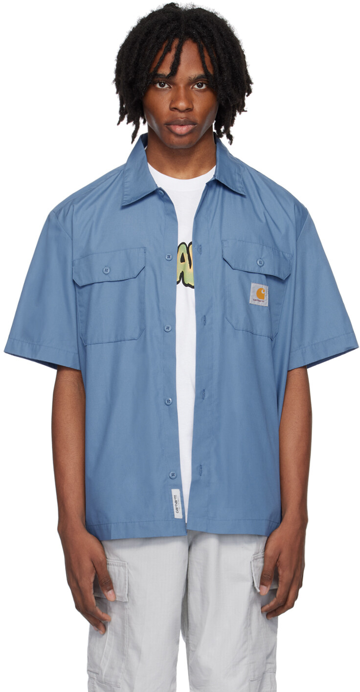 

Синяя рубашка Craft Carhartt Work In Progress, Sorrent