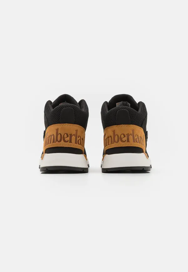 Ботинки sprint trekker средней высоты на шнуровке до щиколотки Timberland, Black/White — фото 3
