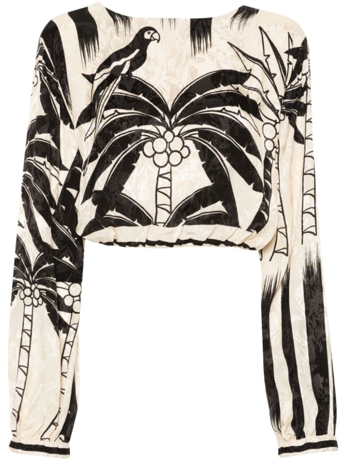 

Johanna Ortiz укороченный топ Desert Palms, нейтральный цвет