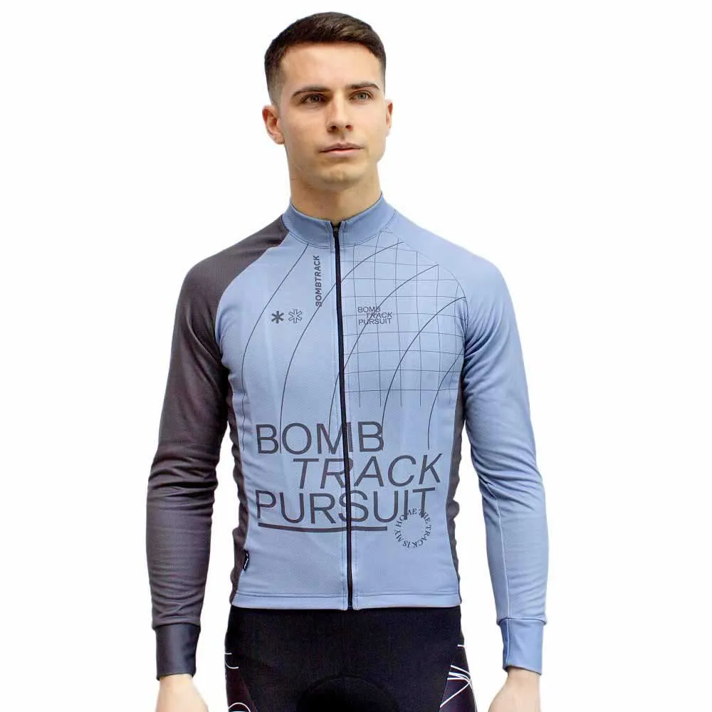 

Джерси с длинным рукавом Bombtrack Grids And Guides, синий