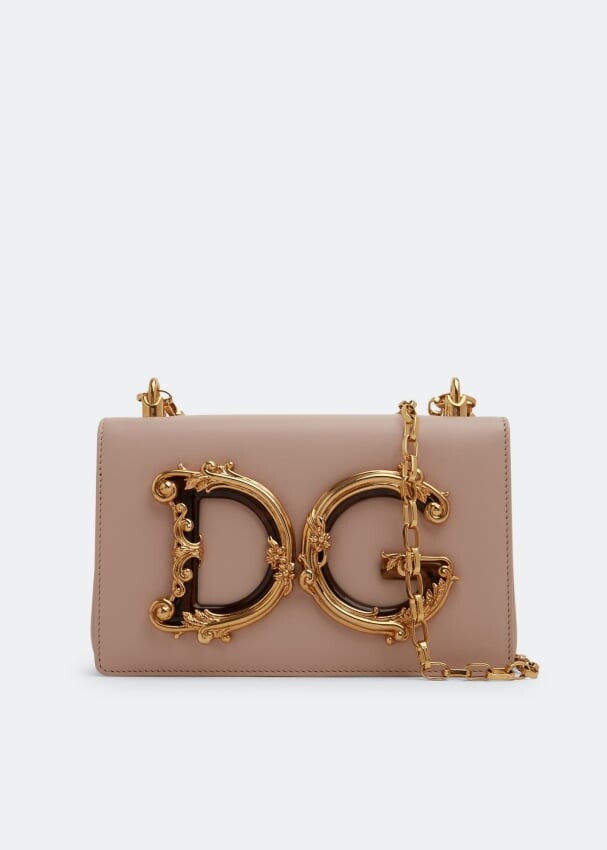 

Сумка Dolce&Gabbana DG Girls, розовый