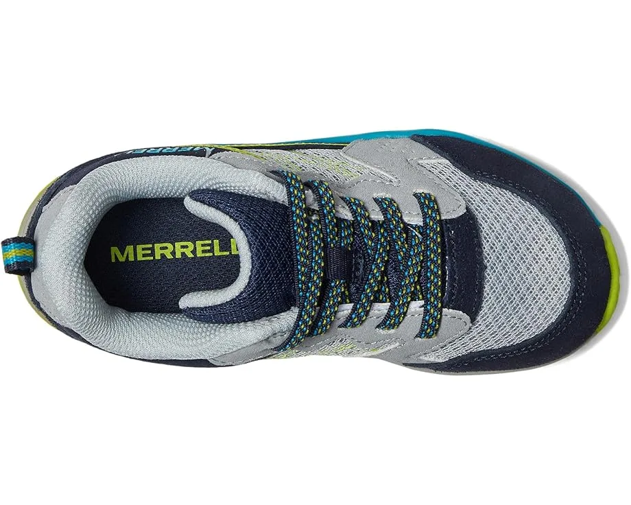 Кроссовки Merrell Kids Alpine 83 KDZ (Little Kid/Big Kid), Navy/Grey — фото 2