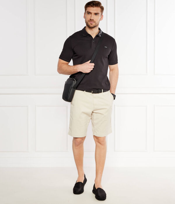 Поло Calvin Klein Pique Embroid, черный — фото 2