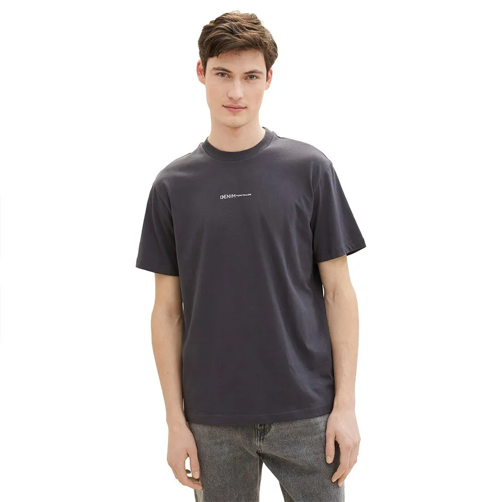 

Футболка с коротким рукавом Tom Tailor Relaxed Printed, серый