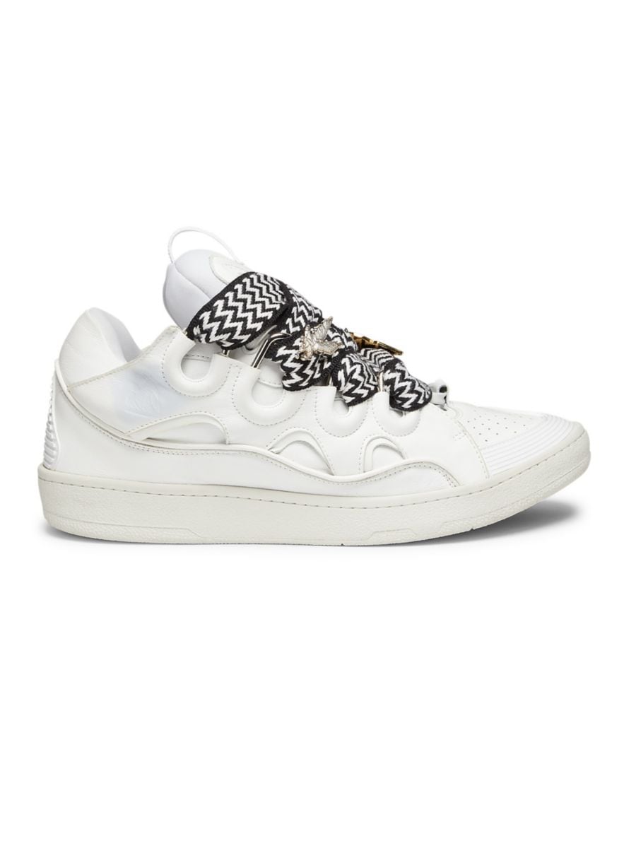 

Низкие кроссовки Lanvin Lab x Future Curb Lanvin, белый/черный