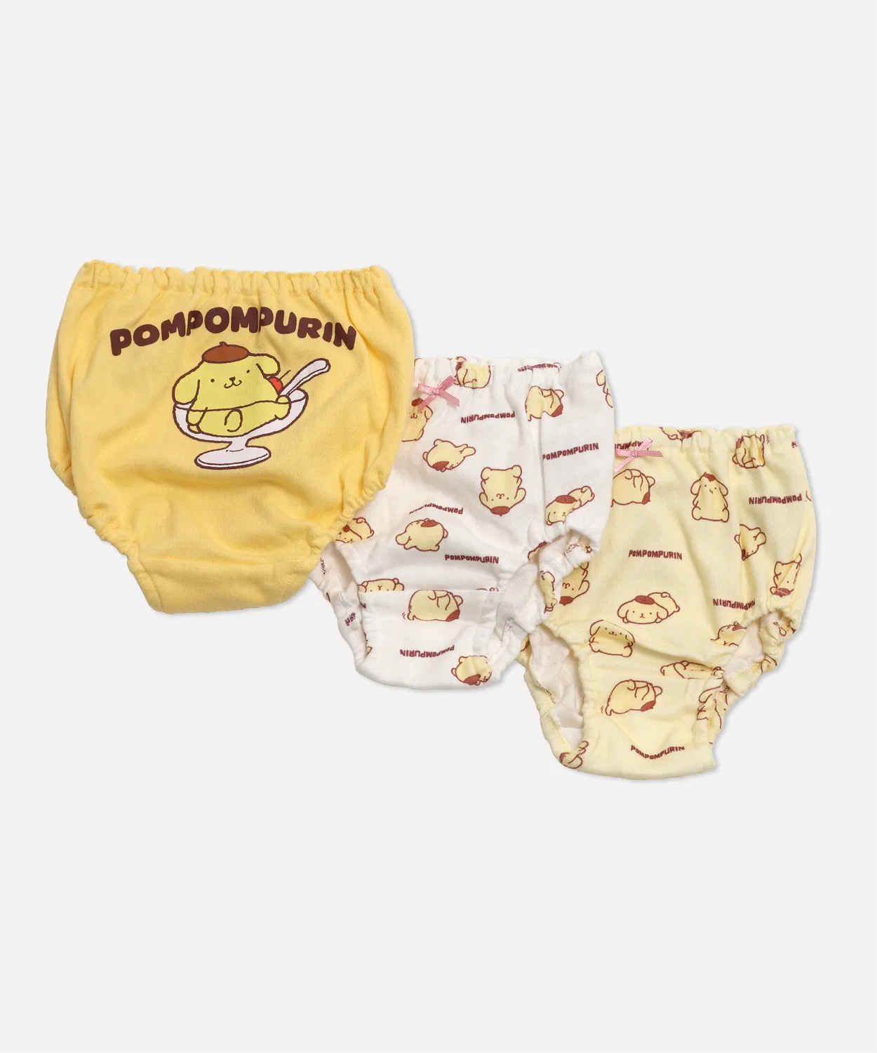 Трусы детские 3 шт. Sanrio хлопок жёлтый