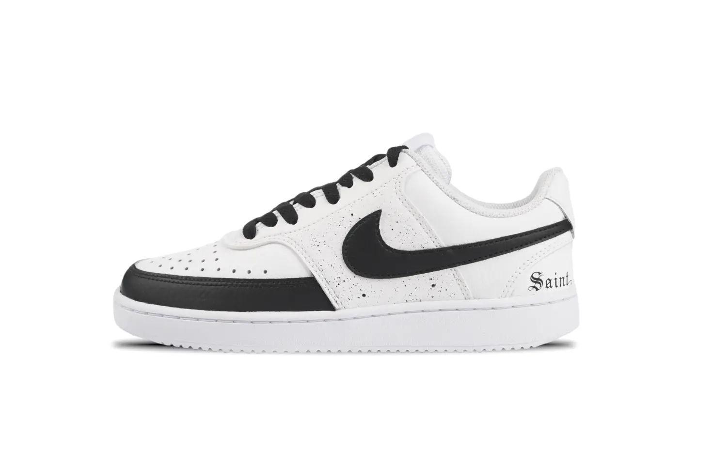 

Кроссовки Nike Court Vision Low Skateboarding Shoes Women's Low-top Black/white, черный/белый