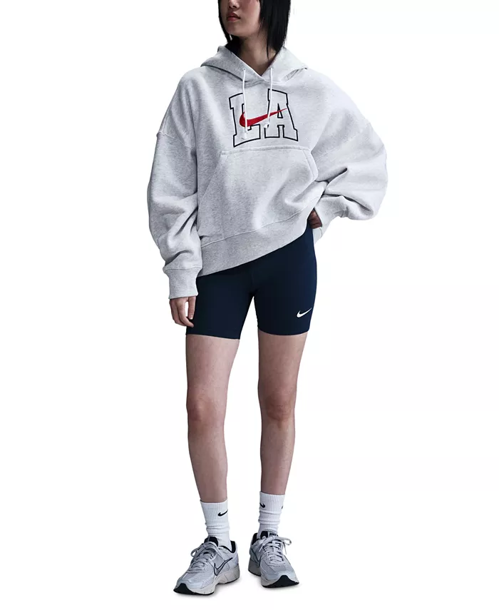 

Женская спортивная толстовка Phoenix Fleece Oversize Nike, серый