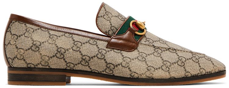 

Кроссовки Gucci Paride Moccasin 'GG Supreme - Beige', коричневый