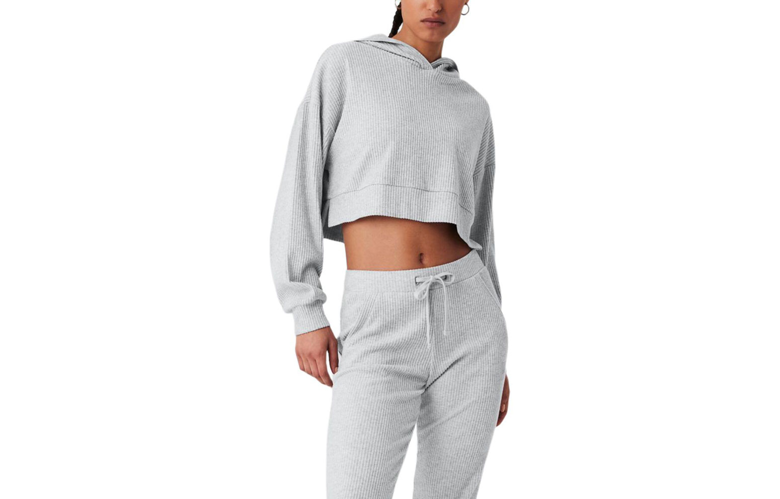 

Свитшот женский Alo Yoga, серый