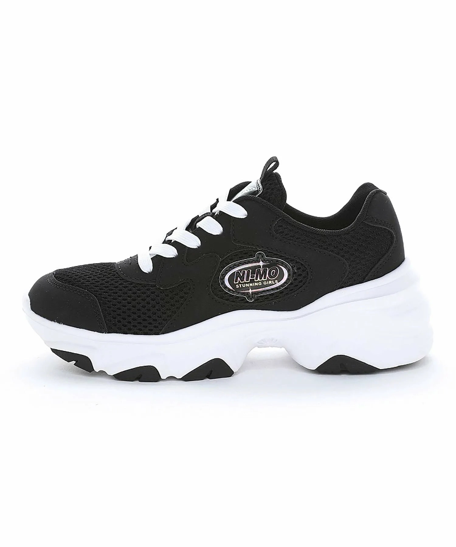 Детские кроссовки MoonStar NM J143 черного цвета для девочек Ni-Mo, black — фото 4