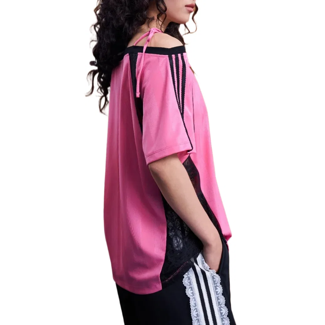 Футболка женская Adidas Originals Light Rose Red — фото 3