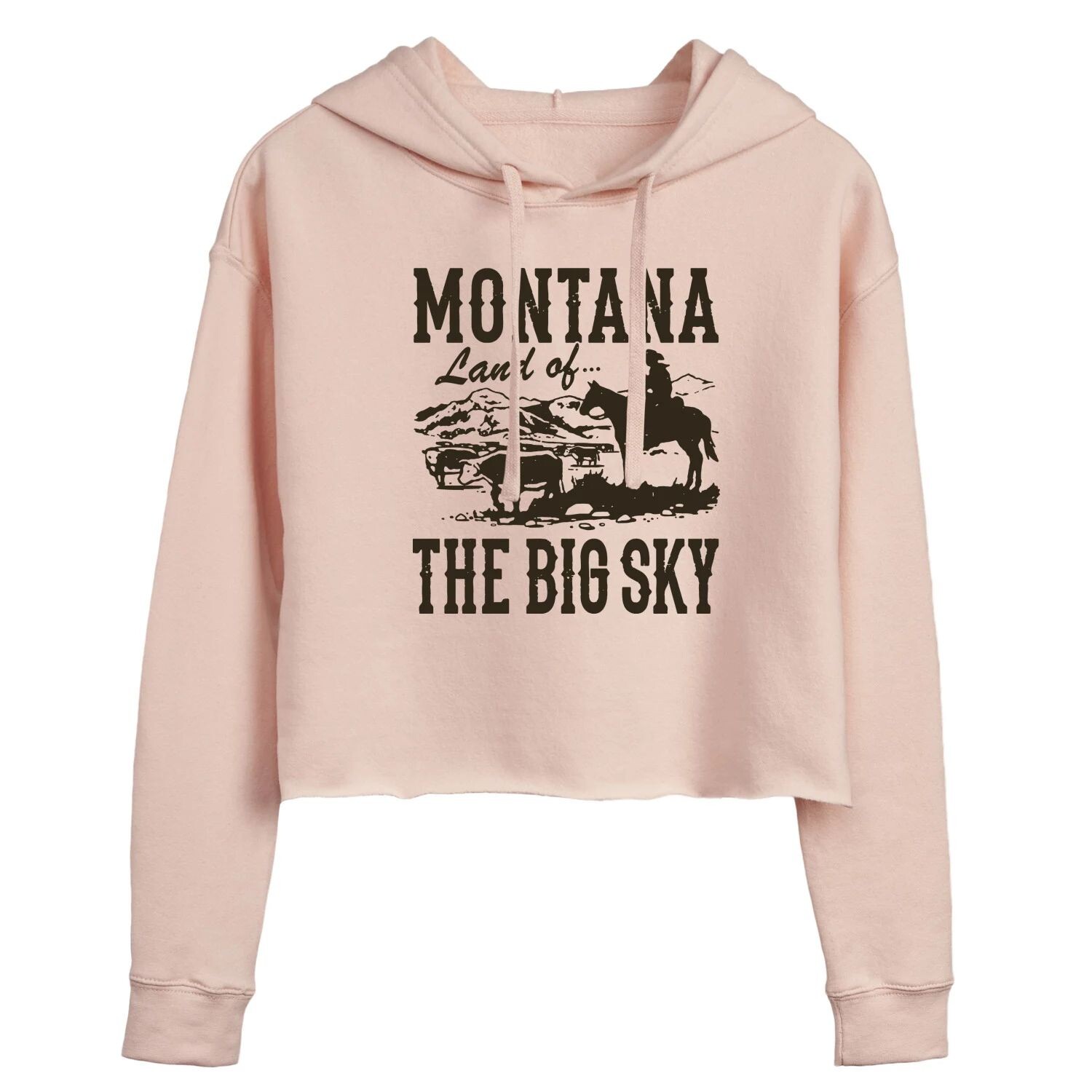 

Укороченная толстовка с рисунком Montana для юниоров Licensed Character