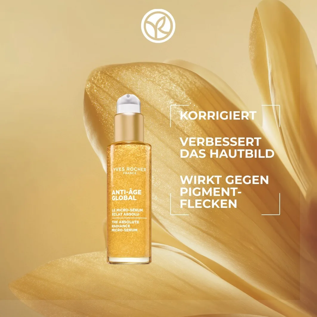 Сыворотка Yves Rocher — Антивозрастная для сияния кожи Glow serum global, 30 мл — фото 2