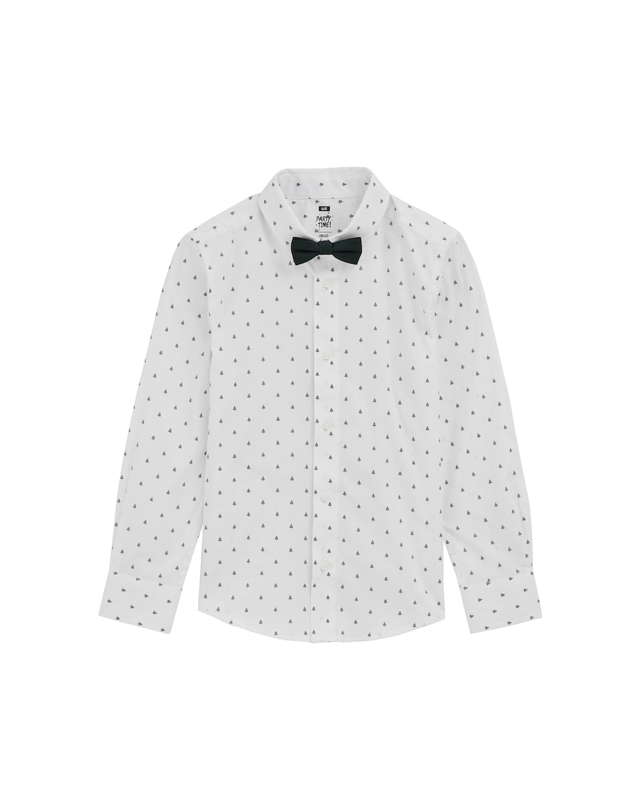 

Рубашка на пуговицах классического кроя WE Fashion, белый