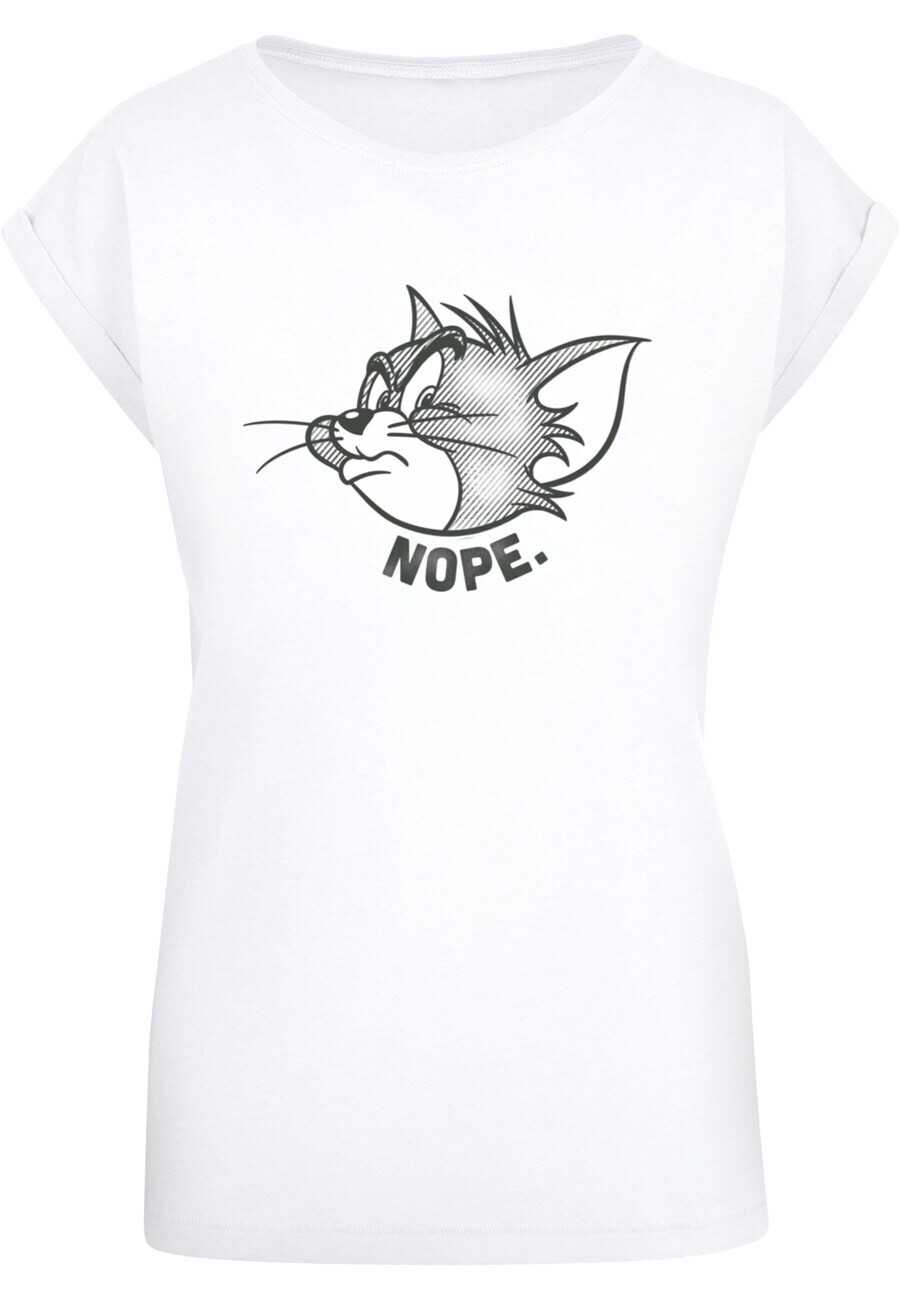 

Футболка ABSOLUTE CULT Shirt Tom And Jerry - Nope, белый