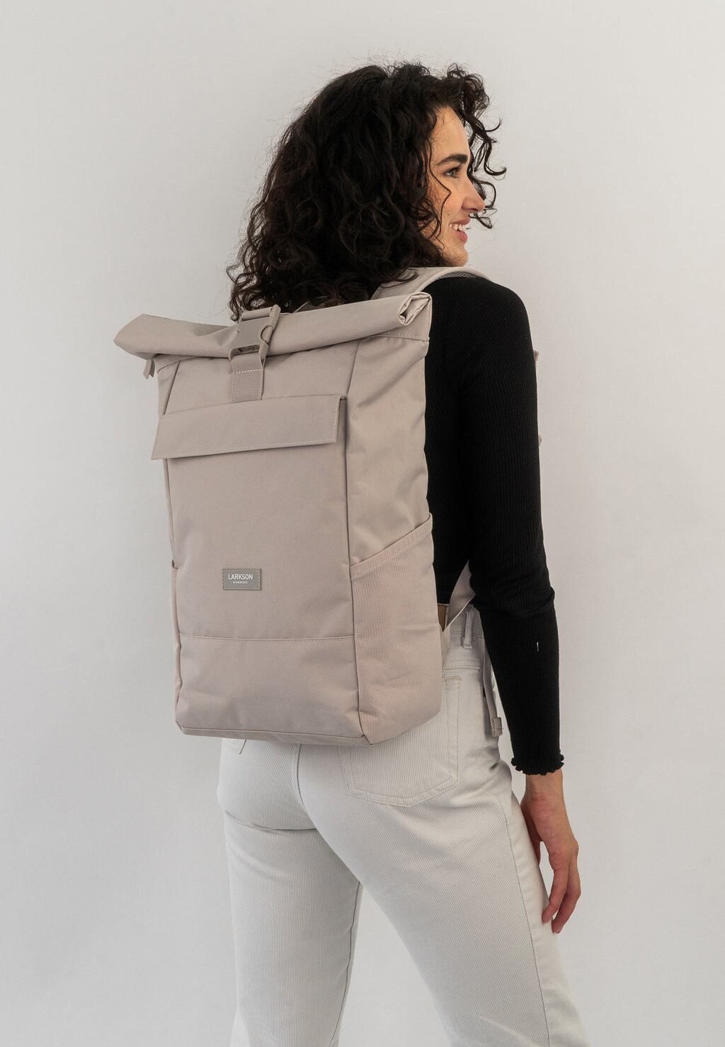 

Рюкзак NO 4 ROLLTOP Larkson, цвет sand