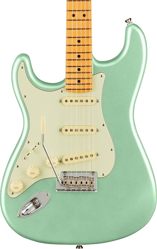 

Электрогитара Fender American Professional II Stratocaster, Lefty, Maple FB, Mystic Surf Green