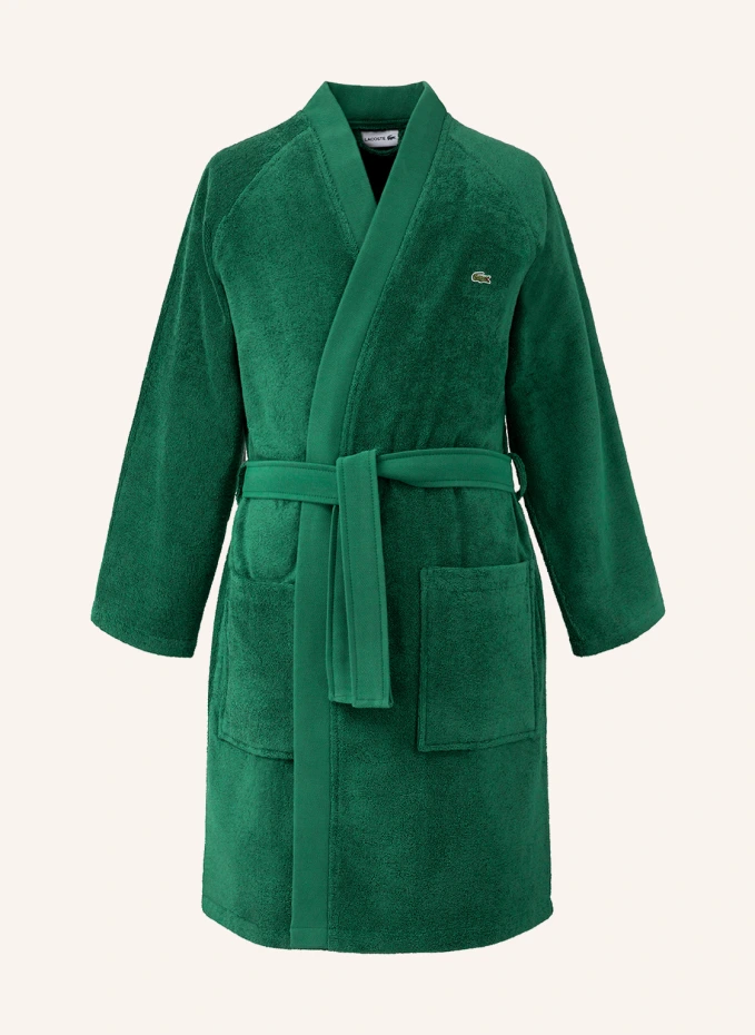

Халат л дефиле Lacoste, зеленый