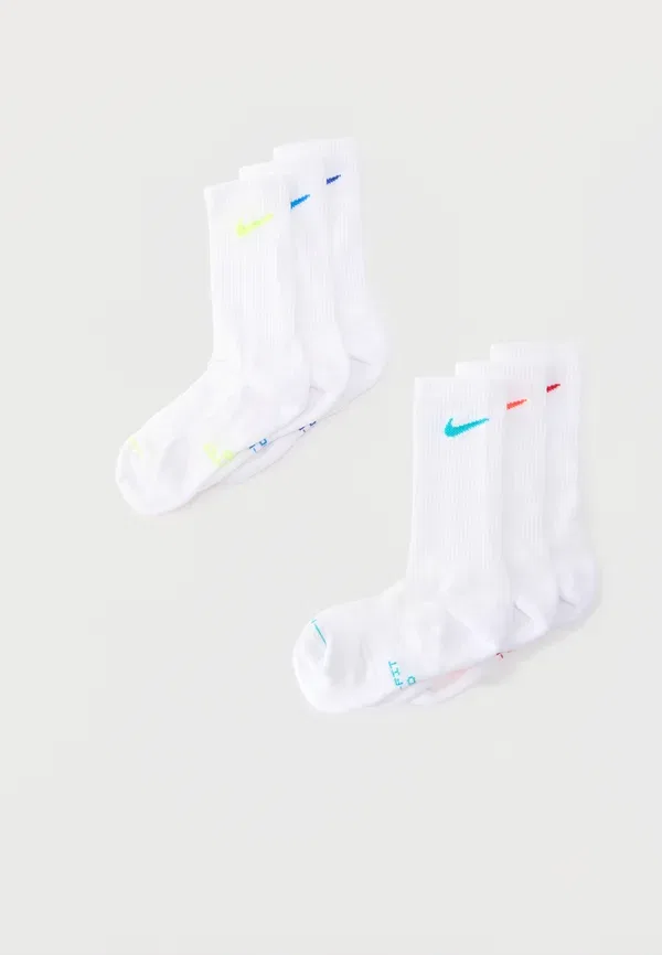 Носки спортивные Nike Performance, 6 пар, белый/мультиколор